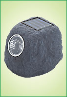 SOLAR STONE LAMP