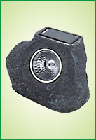 SOLAR STONE LAMP